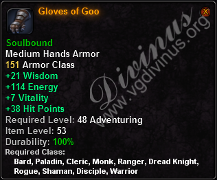 Gloves of Goo