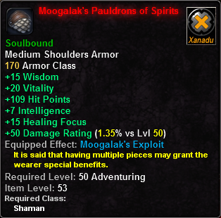 Moogalak's Pauldrons of Spirits