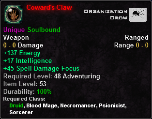 Coward's Claw
