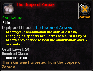 The Drape of Zaraax