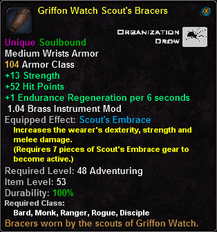 Griffon Watch Scout's Bracers