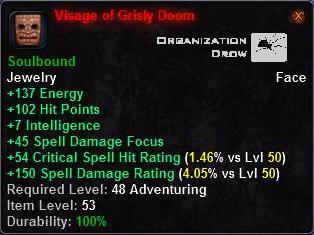 Visage Of Grisly Doom