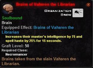 Brains of Vahsren The Librarian