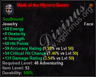 Mask of the Wyvern Queen