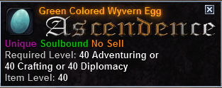 Green Colored Wyvern Egg