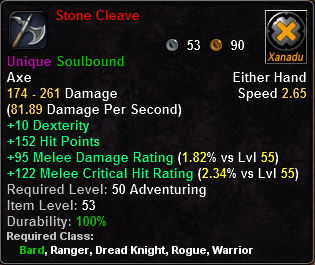 Stone Cleave