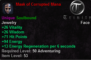 Mask of Corrupted Mana