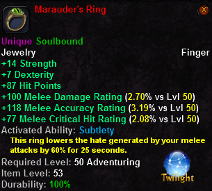 Marauder's Ring