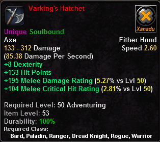 Varking's Hatchet