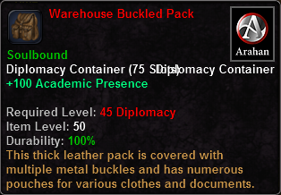 Warehouse Buckled Pack