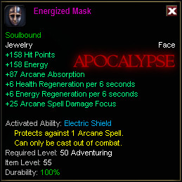 Energized Mask