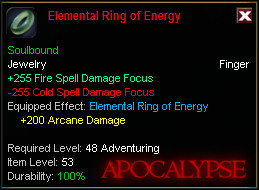 Elemental Ring of Energy