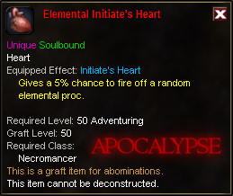 Elemental Initiate's Heart