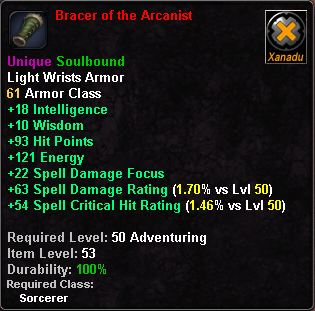 Bracer of the Arcanist