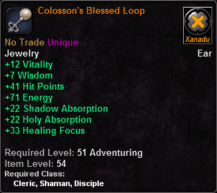 Colosson's Blessed Hoop
