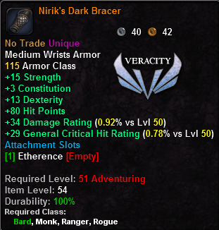 Nirik's Dark Bracer