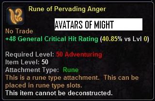 Rune of Pervading Anger