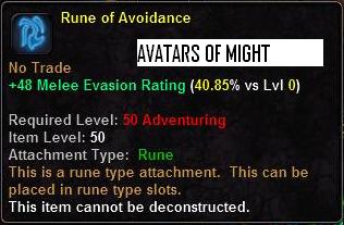 Rune Of Avoidance